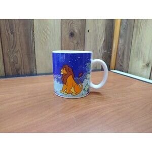 New Lion King Mug Color Changing Coffee Cup with Simba and Mufasa Rare HTF